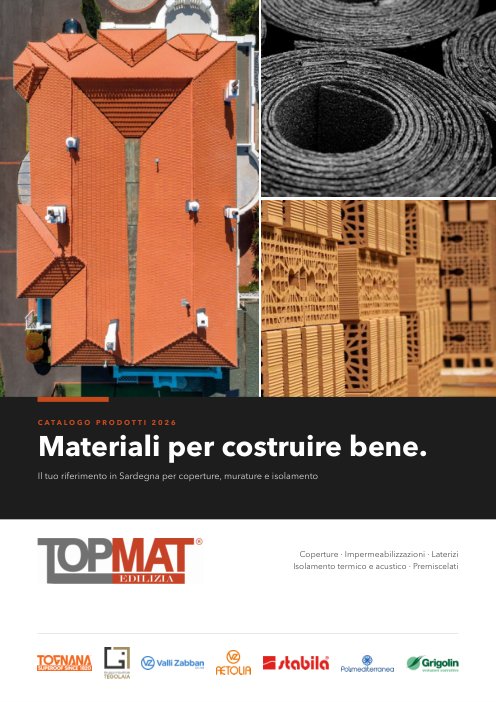 Copertina Catalogo TOPMAT 2026